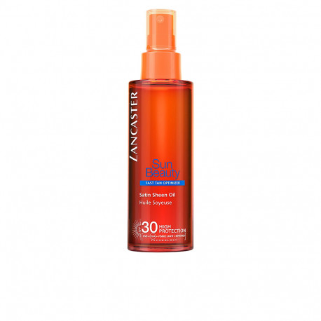 SUN BEAUTY satin sheen oil fast tan optimizer SPF30 150 ml