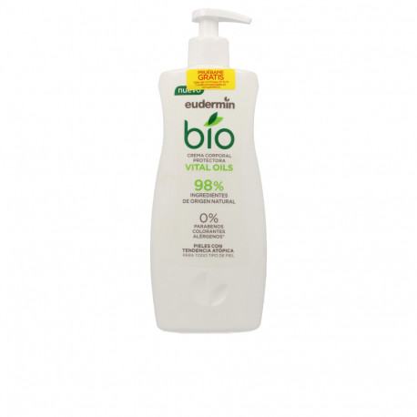 BIO NATURAL VITAL OILS 0% crema corporal protectora 400 ml