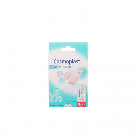 COSMOPLAST tiritas quick zip water resistant 20 uds