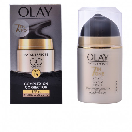 TOTAL EFFECTS CC cream SPF15 medio a oscuro 50 ml