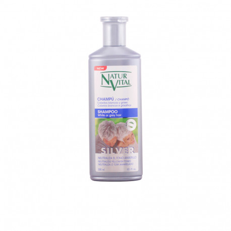 Shampoo SILVER cabello blanco y gris 300 ml
