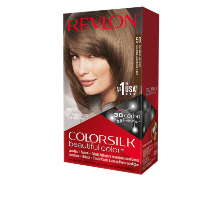 COLORSILK tinte 50 castano claro cenizo