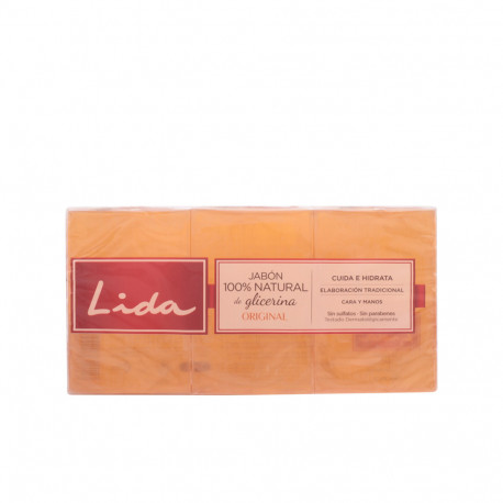 soap 100% NATURAL GLICERINA ORIGINAL SET 3 pz