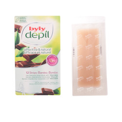 DEPIL bandas corporales chocolate 12 uds