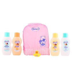MOCHILA ROSA SET 4 pz