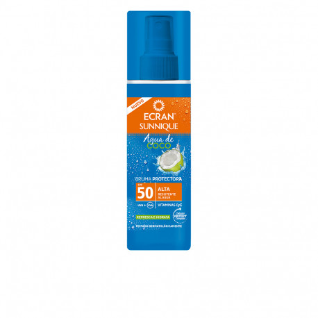 ECRAN SUNNIQUE AGUA COCO bruma protectora SPF50 200 ml