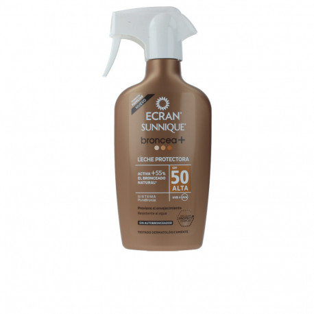 SUN LEMONOIL BRONCEA+ leche pistola SPF50 300 ml