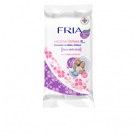 FRIA SENIOR maxi toalla íntima anti-olor 20x25 cm 60 uds