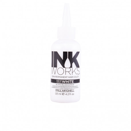 NEW INK WORKS semi permanent hair color white 125 ml