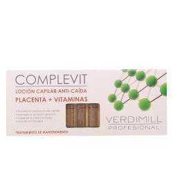 VERDIMILL PROFESIONAL anti-hair fall placenta 12 ampollas