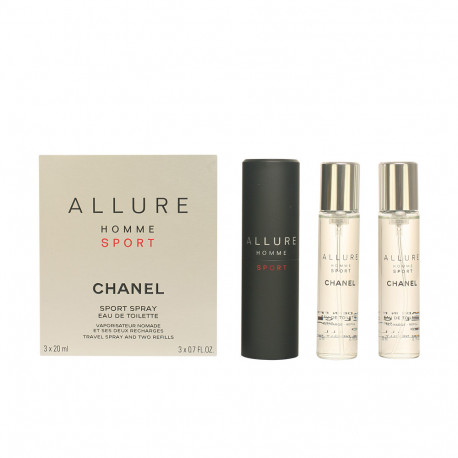 ALLURE HOMME SPORT edt spray refillable 3 x 20 ml