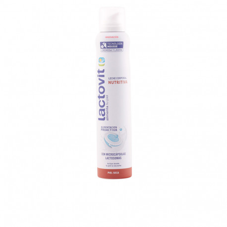 LACTOVIT ORIGINAL mousse nutritiva piel seca 200 ml