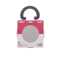 ESPEJO doble x2 con soporte abatible 12,5 cm 1 pz