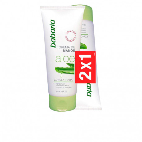 ALOE VERA CREMA MANOS SET 2 x 100 ml
