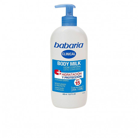 CLINICAL SPF15 leche corporal hidratante & protectora 400 ml