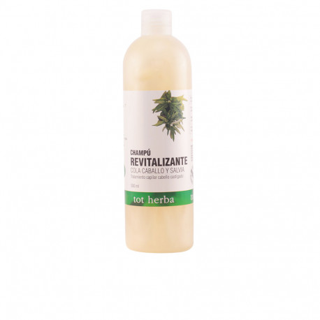 CHAMPÚ REVITALIZANTE cola de caballo y salvia 500 ml