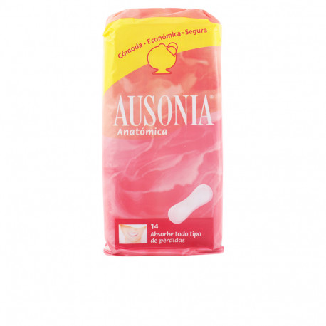 AUSONIA ANATOMICA compresas 14 uds