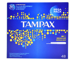 TAMPAX REGULAR tampón 48 uds