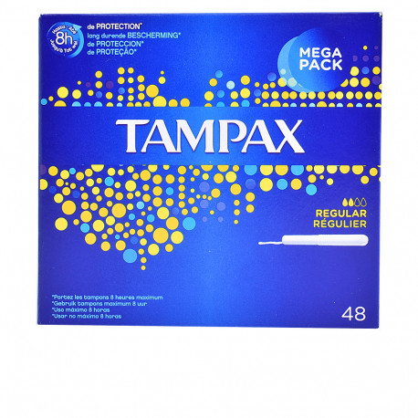 TAMPAX REGULAR tampón 48 uds