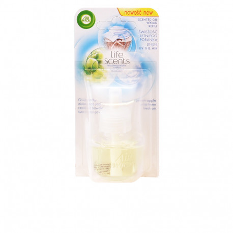 AIR WICK ambientador electrico recambio green apple 19 ml