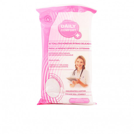 DAILY COMFORT toallitas húmedas íntimas 42 uds