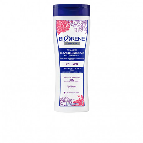 BIORENE ARGENT champú volumen blanco luminoso 250 ml