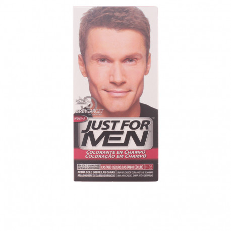 JUST FOR MEN sin amoniaco castano oscuro natural