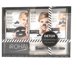 DETOX CHARCOAL BLACK PASSION SET 7 pz