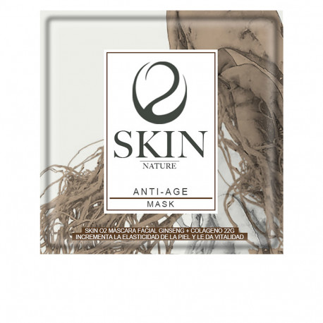 SKIN O2 máscara facial ginseng colageno
