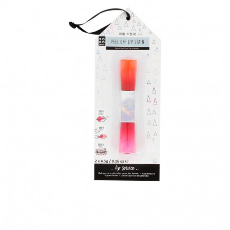 PEEL OFF LIP BALM STAIN long lasting lip color 2 x 4,5 gr