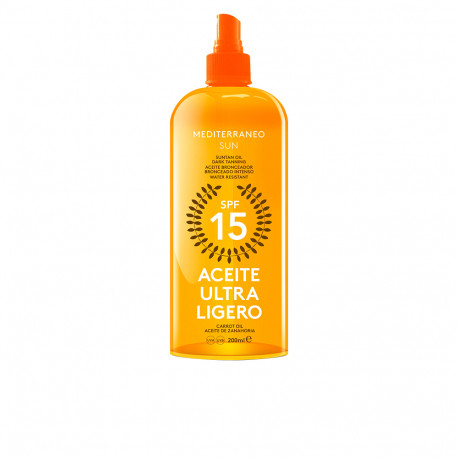 CARROT OIL suntan oil dark tanning SPF15 200 ml