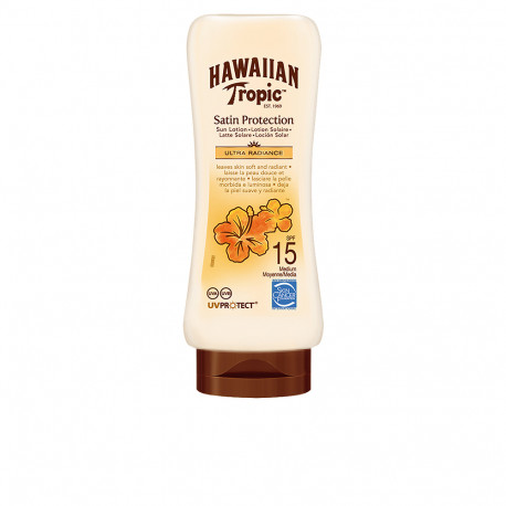 SATIN ultra radiance sun lotion SPF15 180 ml