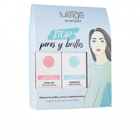 ACNEXPERT STOP POROS & BRILLOS SET 2 pz