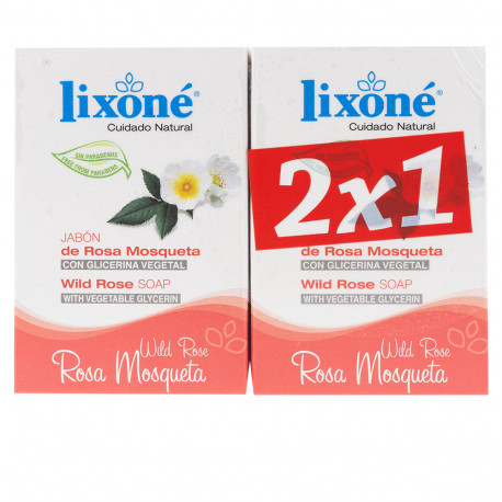 ROSA MOSQUETA jabón piel sensible 2 x 125 gr