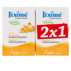 AZUFRE jabón piel grasa-puntos negros 2 x 125 gr