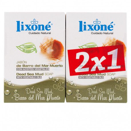 BARRO DEL MAR MUERTO jabón piel grasa 2 x 125 gr