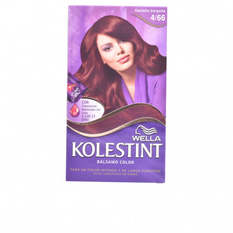 KOLESTINT tinte balsamo color 466 castano borgona