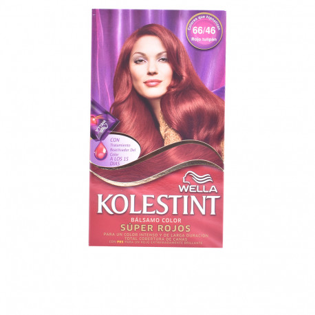 KOLESTINT tinte balsamo color 6646 rojo tulipan
