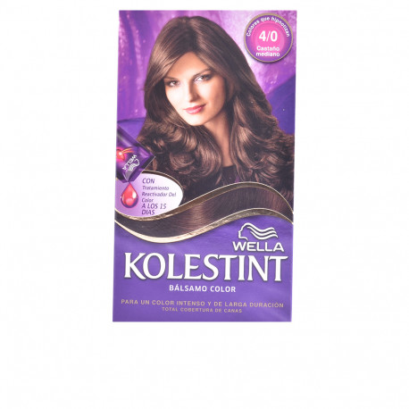 KOLESTINT tinte balsamo color 40 castano mediano